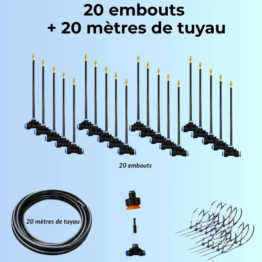 Brumo360™| Arrosage Automatique, Sérenité Garantie