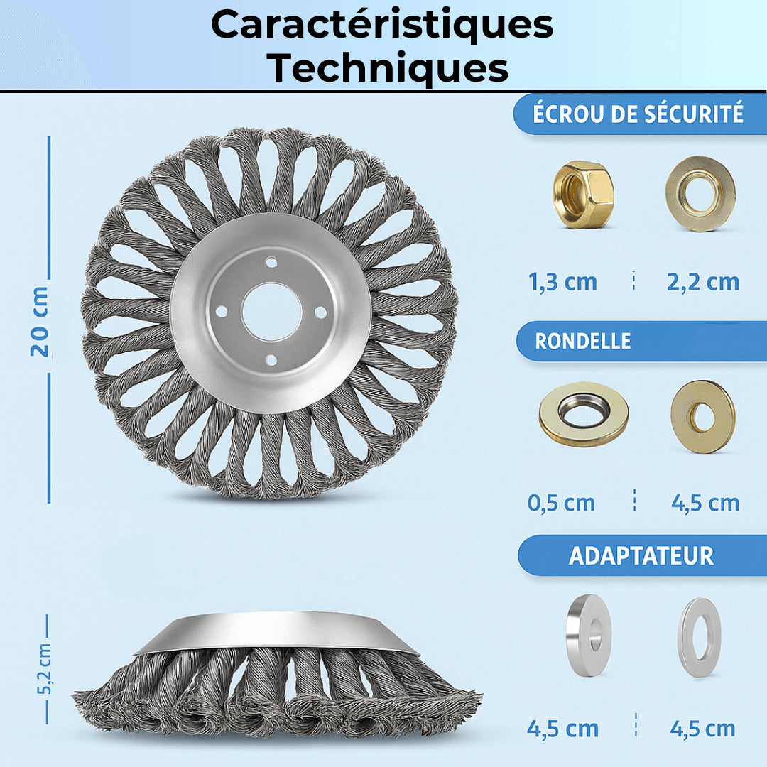 TornadoBrush™| Désherbe tout, Sans effort 🌪️