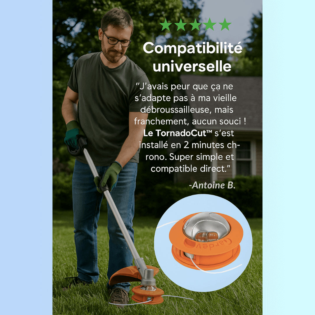 TornadoCut™ | Coupez tout, Sans effort 🍃
