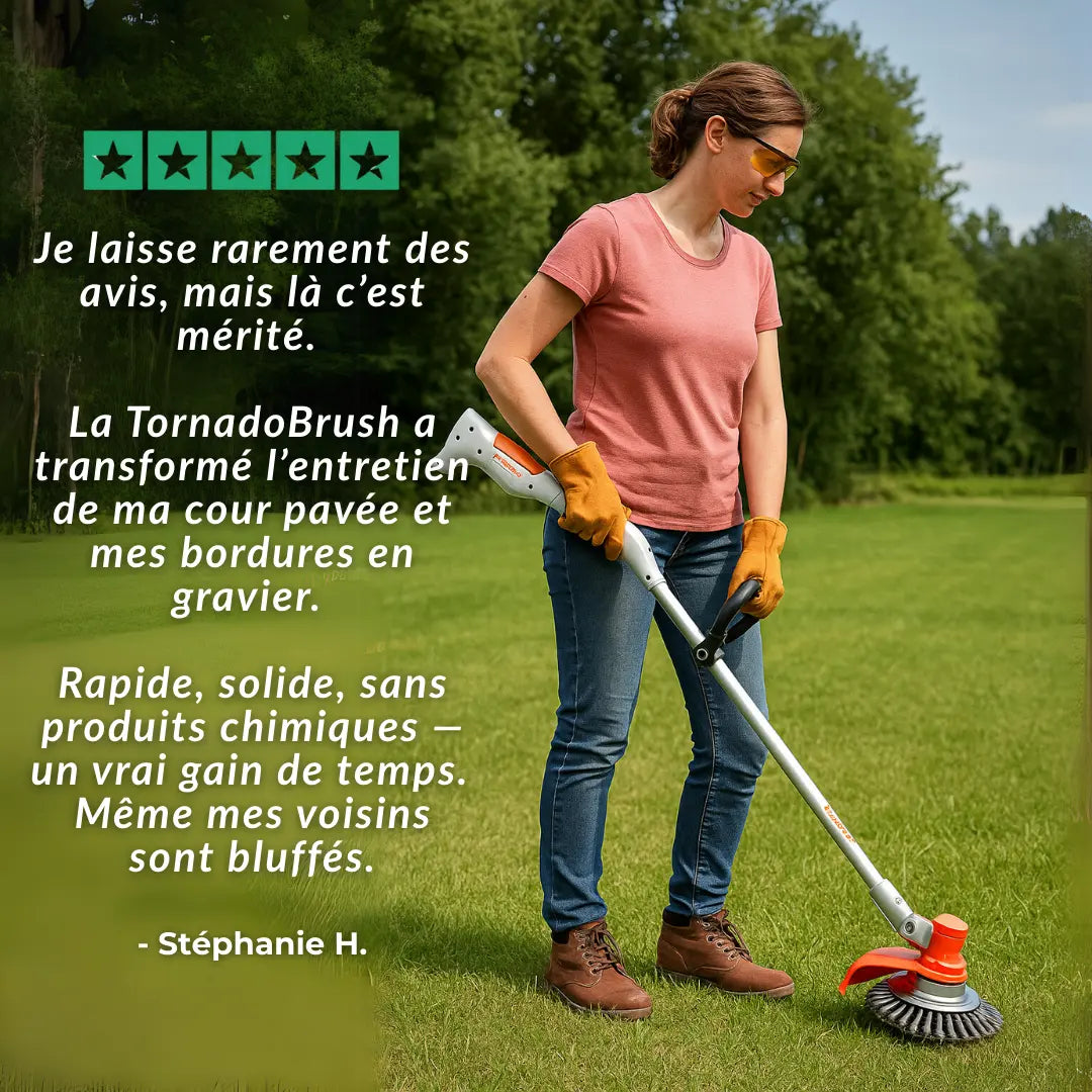 TornadoBrush™| Désherbe tout, Sans effort 🌪️