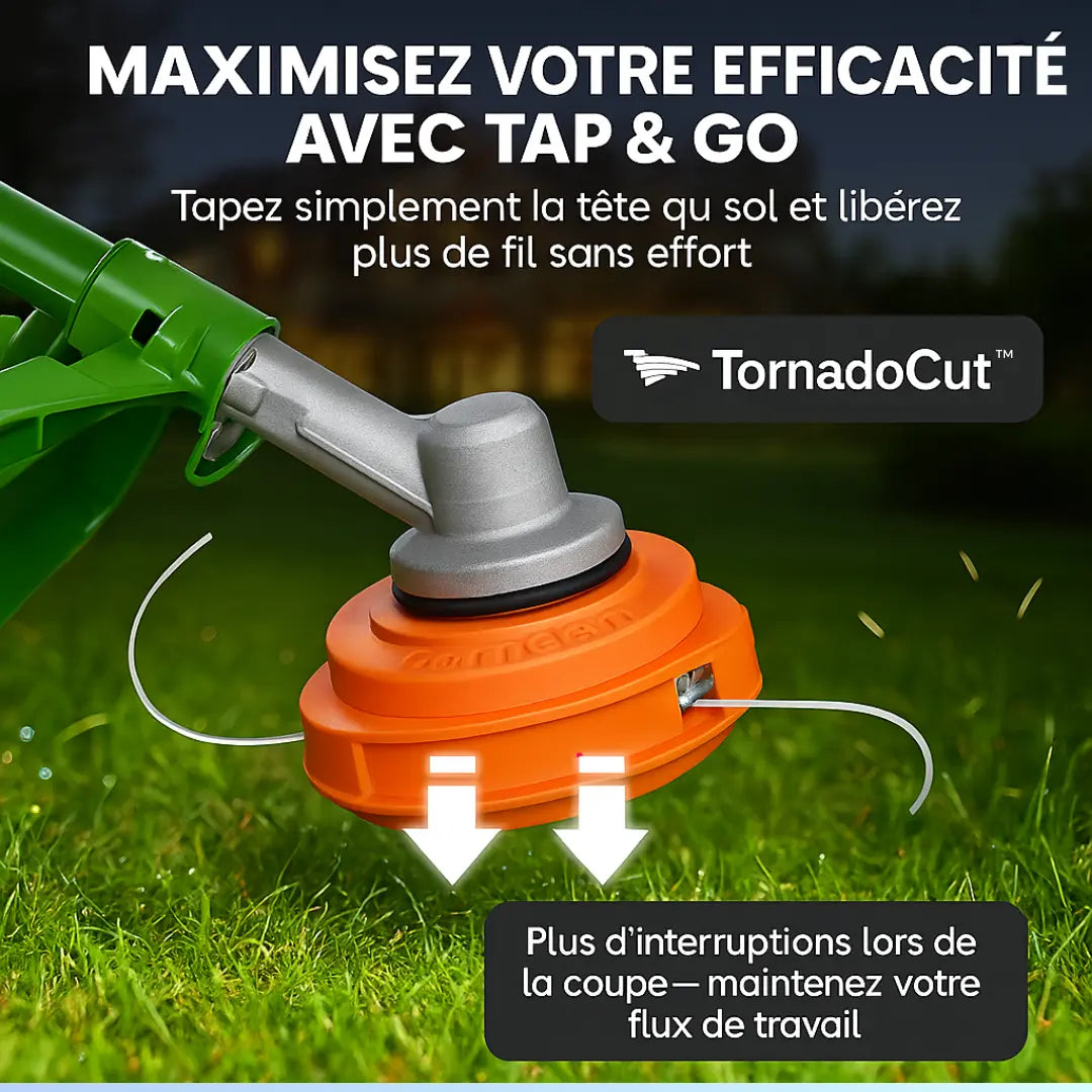 TornadoCut™ | Coupez tout, Sans effort 🍃