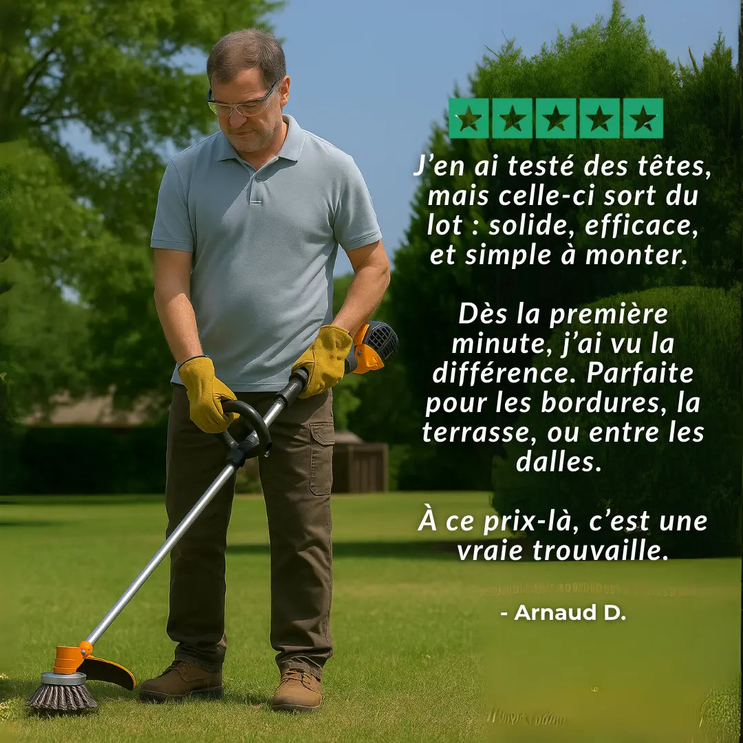 TornadoBrush™| Désherbe tout, Sans effort 🌪️