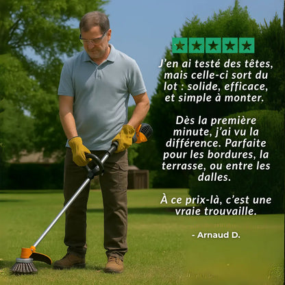 TornadoBrush™| Désherbe tout, Sans effort 🌪️