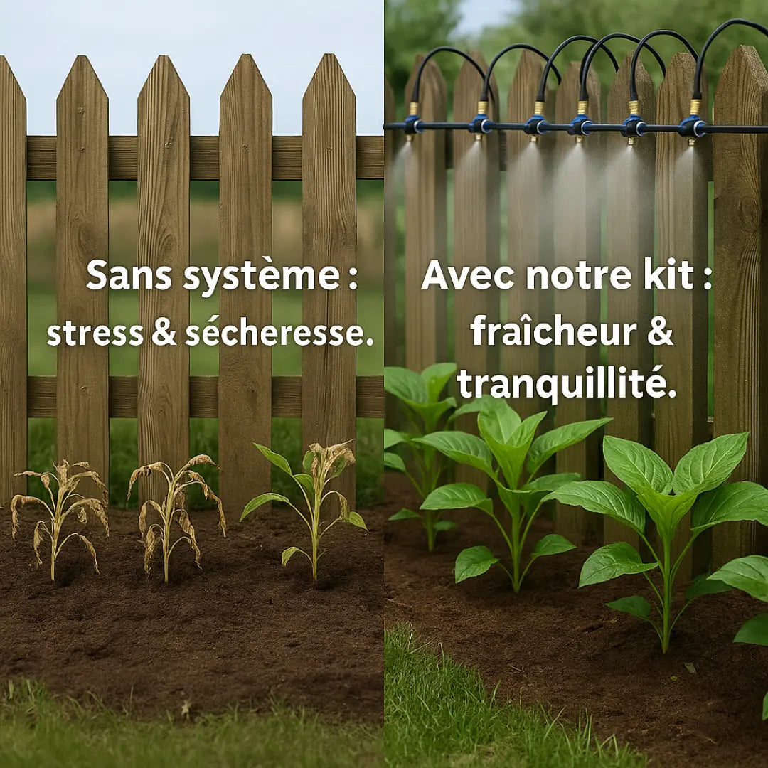 Brumo360™| Arrosage Automatique, Sérenité Garantie