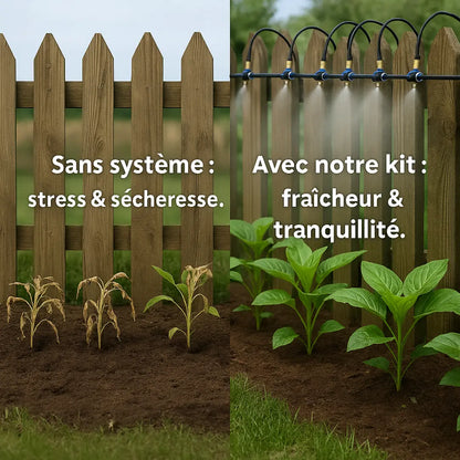 Brumo360™| Arrosage Automatique, Sérenité Garantie