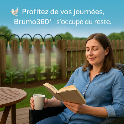 Brumo360™| Arrosage Automatique, Sérenité Garantie