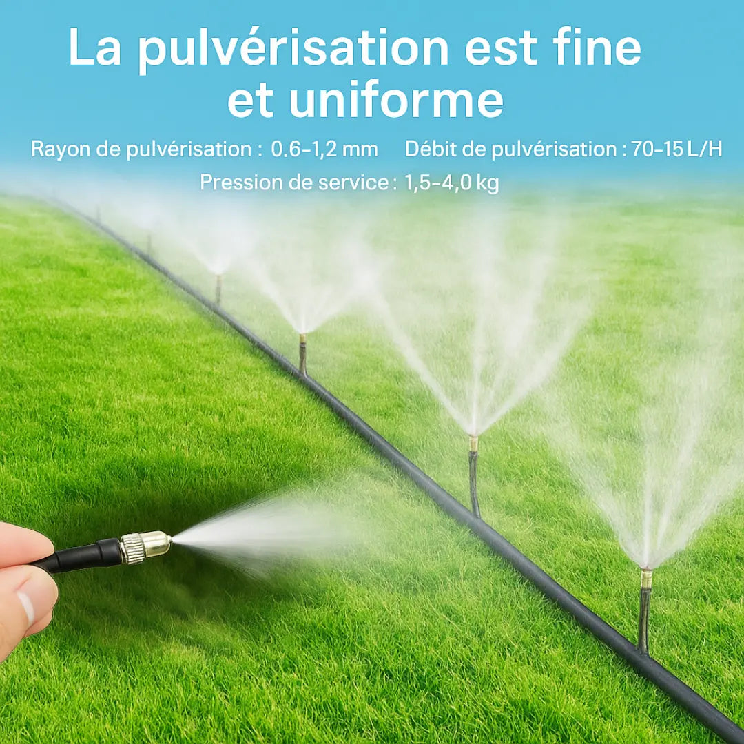 Brumo360™| Arrosage Automatique, Sérenité Garantie