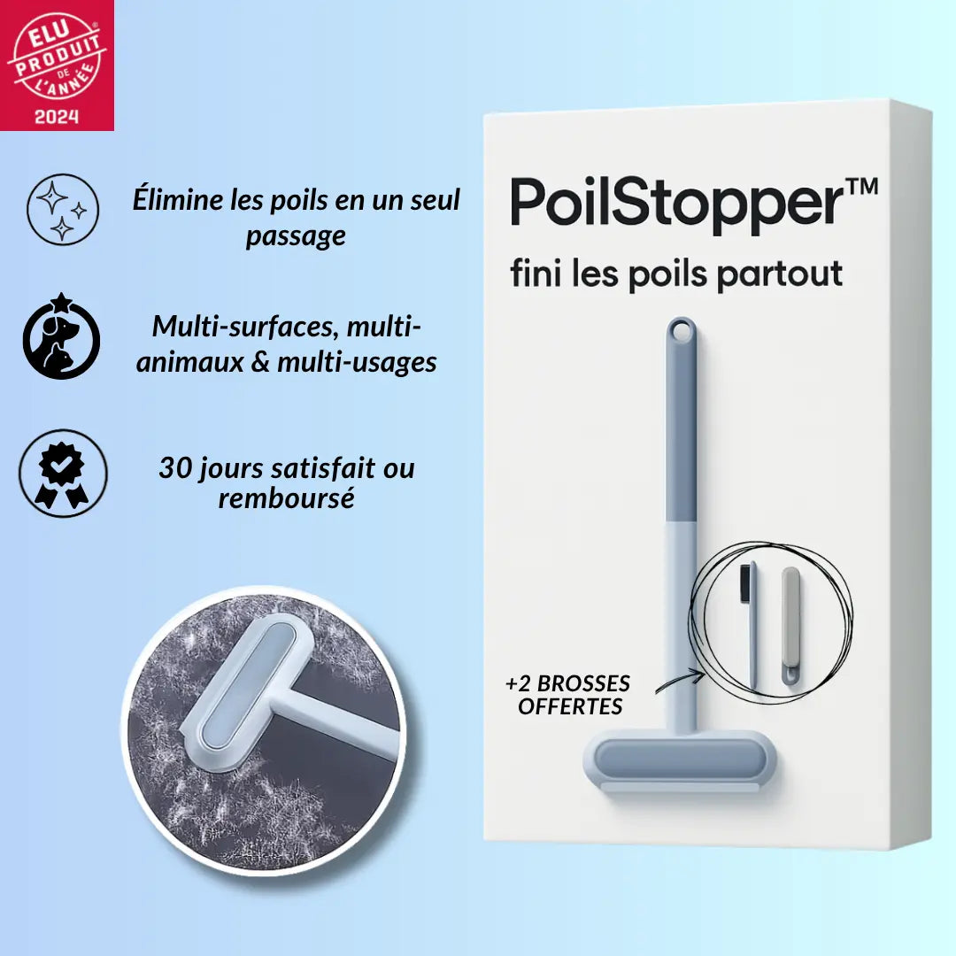 PoilStopper™ | Fini les Poils Partout