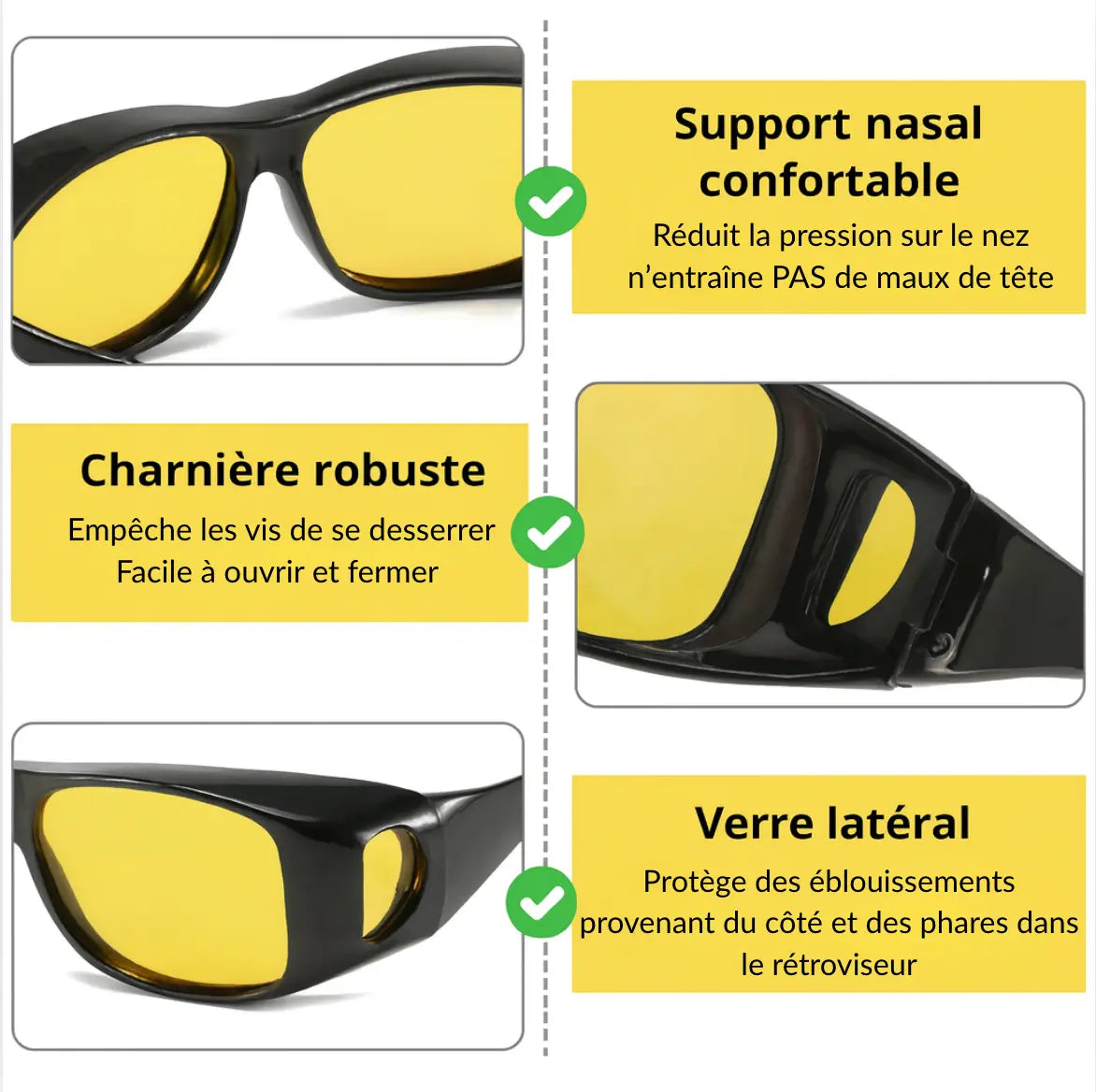 Lunettes de Conduite AntiLED™