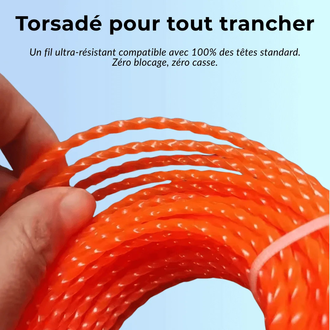TornadoLine™ |  Fil de Nylon 2.4mm x 15m