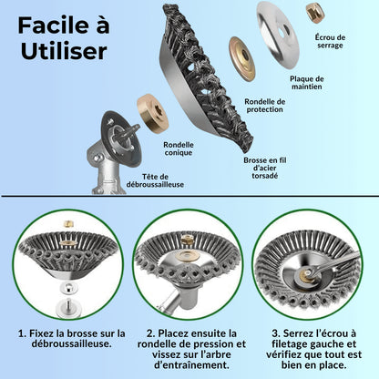 TornadoBrush™| Désherbe tout, Sans effort 🌪️