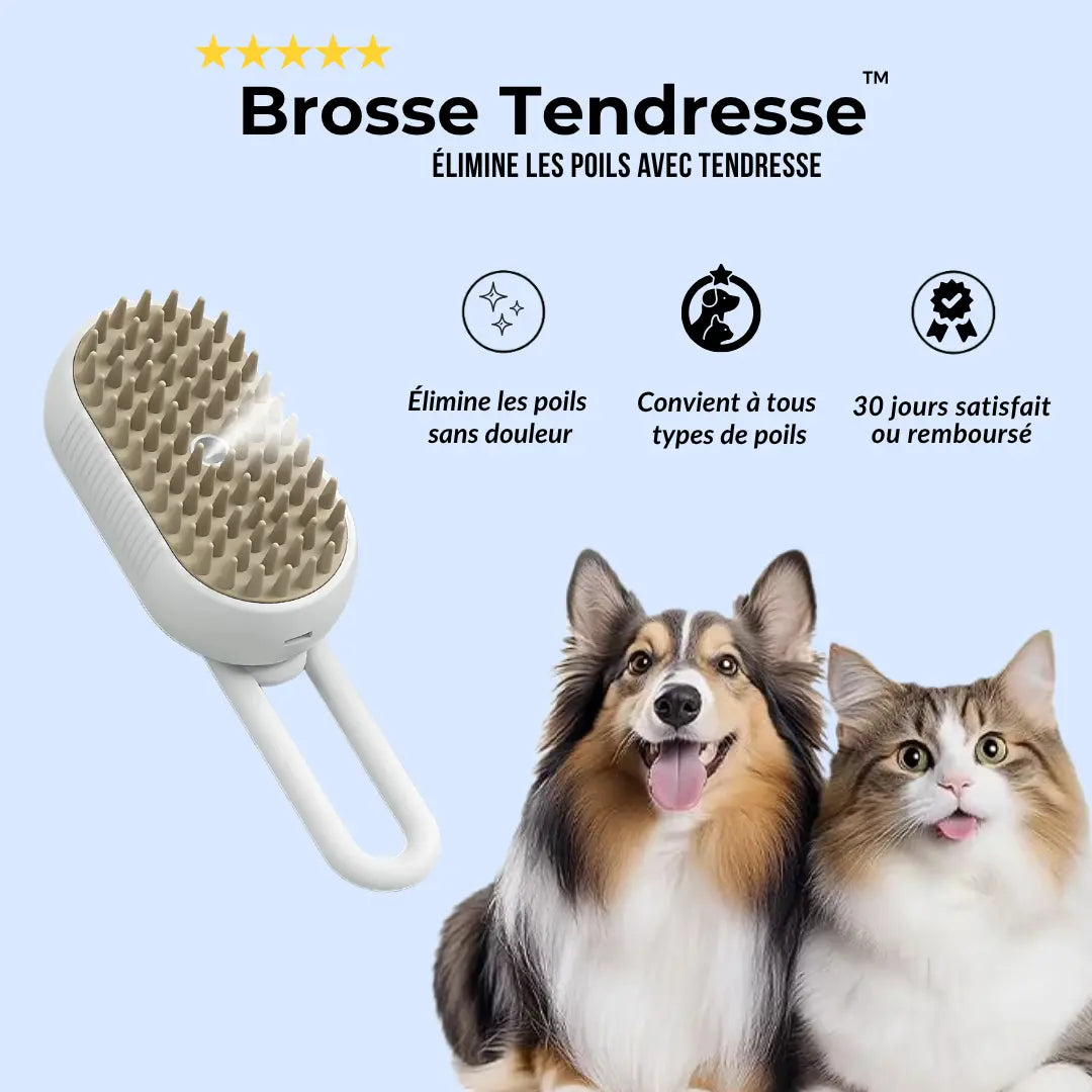 Brosse Tendresse™ | Élimine les poils sans douleur