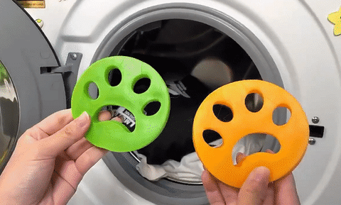 Attrape-Poils™ pour lessive| Enfin des vêtements sans poils !