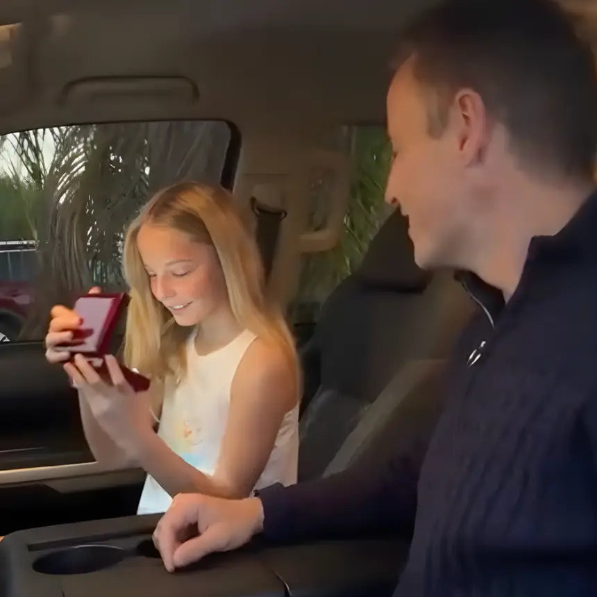 À ma fille - Je t'aime, Papa.