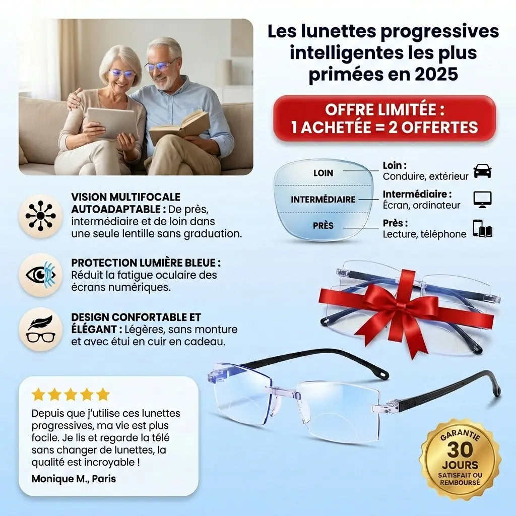 ZenOptics™｜Voyez net sans effort à toutes les distances